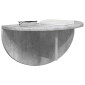 vidaXL Ράφι Τοίχου Επιτοίχιο Σκυρόδεμα Γκρι 48 x 24 x 24 εκ