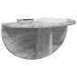 vidaXL Ράφι Τοίχου Επιτοίχιο Γκρίζο Σονομα 48 x 24 x 24 εκ