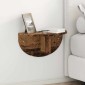 vidaXL Ράφι Τοίχου Επιτοίχιο Παλιό ξύλο 48 x 24 x 24 εκ