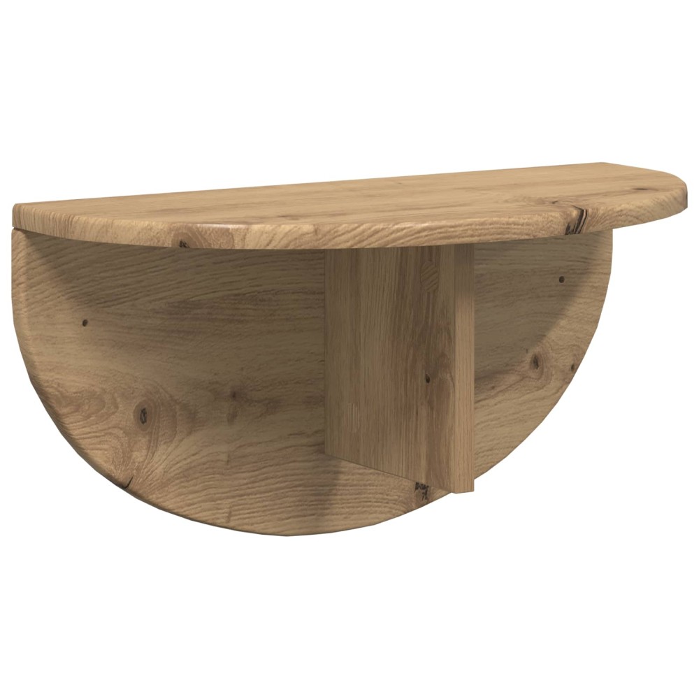 vidaXL Ράφι Τοίχου Επιτοίχιο Artisan Oak 48 x 24 x 24 εκ