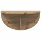 vidaXL Ράφι Τοίχου Επιτοίχιο 2 τμχ. Artisan Oak 48 x 24 x 24 εκ
