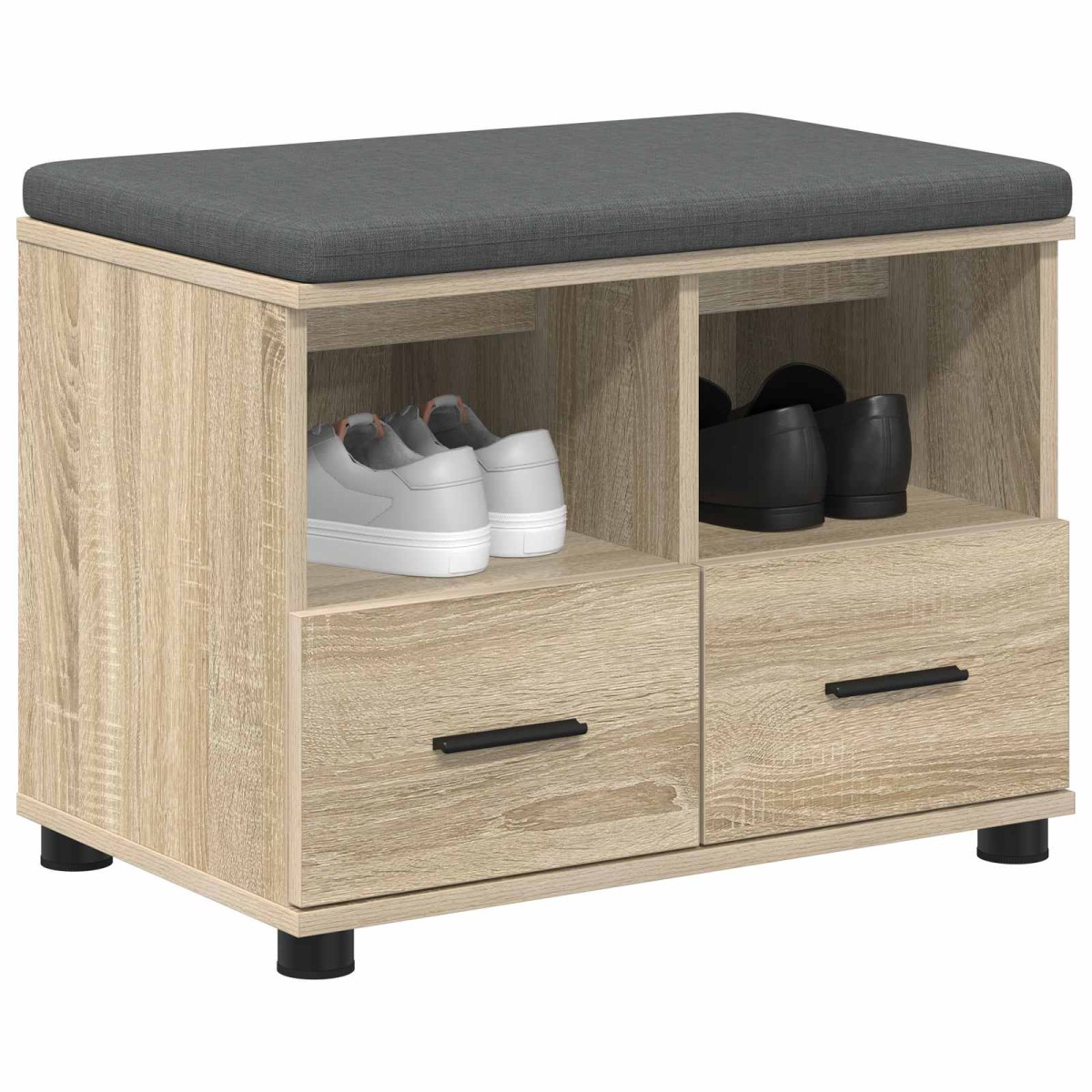 vidaXL Παγκάκι Χαλωρίου Δρύς Sonoma 60 x 38 x 46 εκ