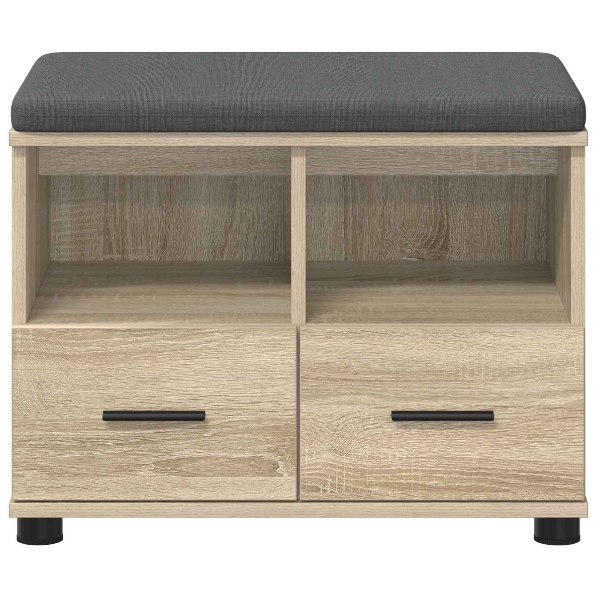 vidaXL Παγκάκι Χαλωρίου Δρύς Sonoma 60 x 38 x 46 εκ