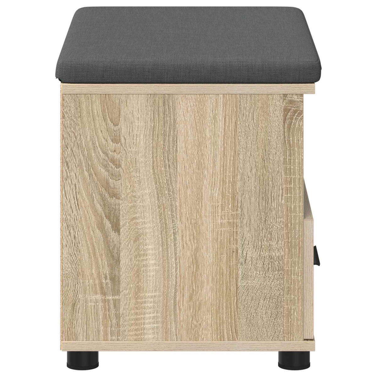 vidaXL Παγκάκι Χαλωρίου Δρύς Sonoma 60 x 38 x 46 εκ