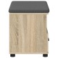 vidaXL Παγκάκι Χαλωρίου Δρύς Sonoma 60 x 38 x 46 εκ
