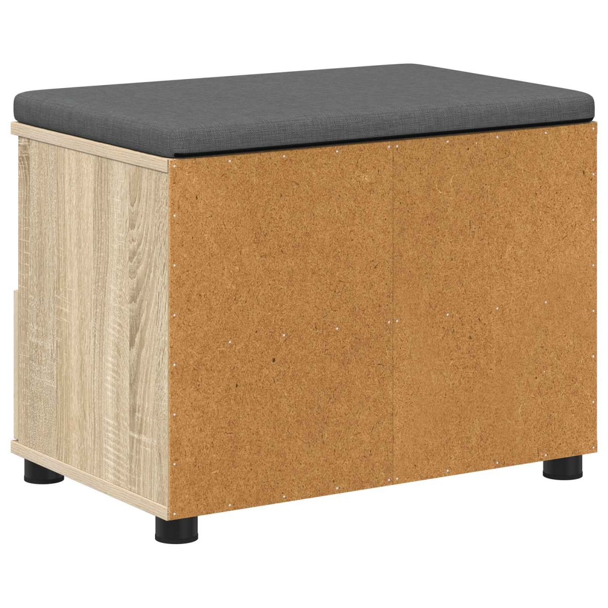 vidaXL Παγκάκι Χαλωρίου Δρύς Sonoma 60 x 38 x 46 εκ