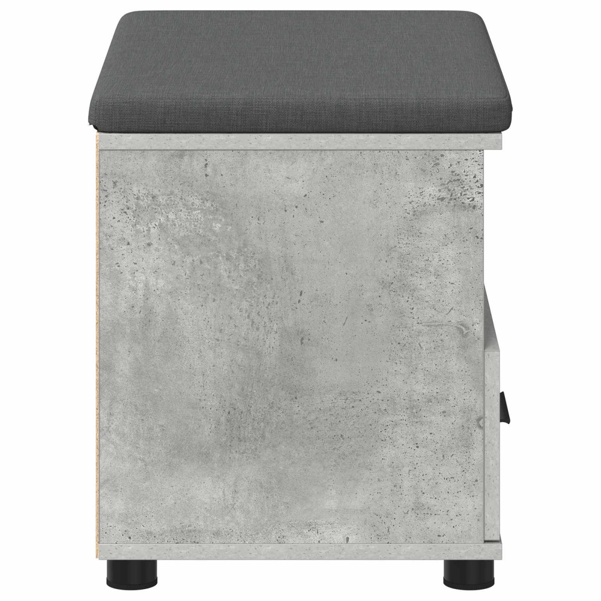 vidaXL Παγκάκι Χαλωρίου Σκυρόχρωμο Γκρι 60 x 38 x 46 εκ