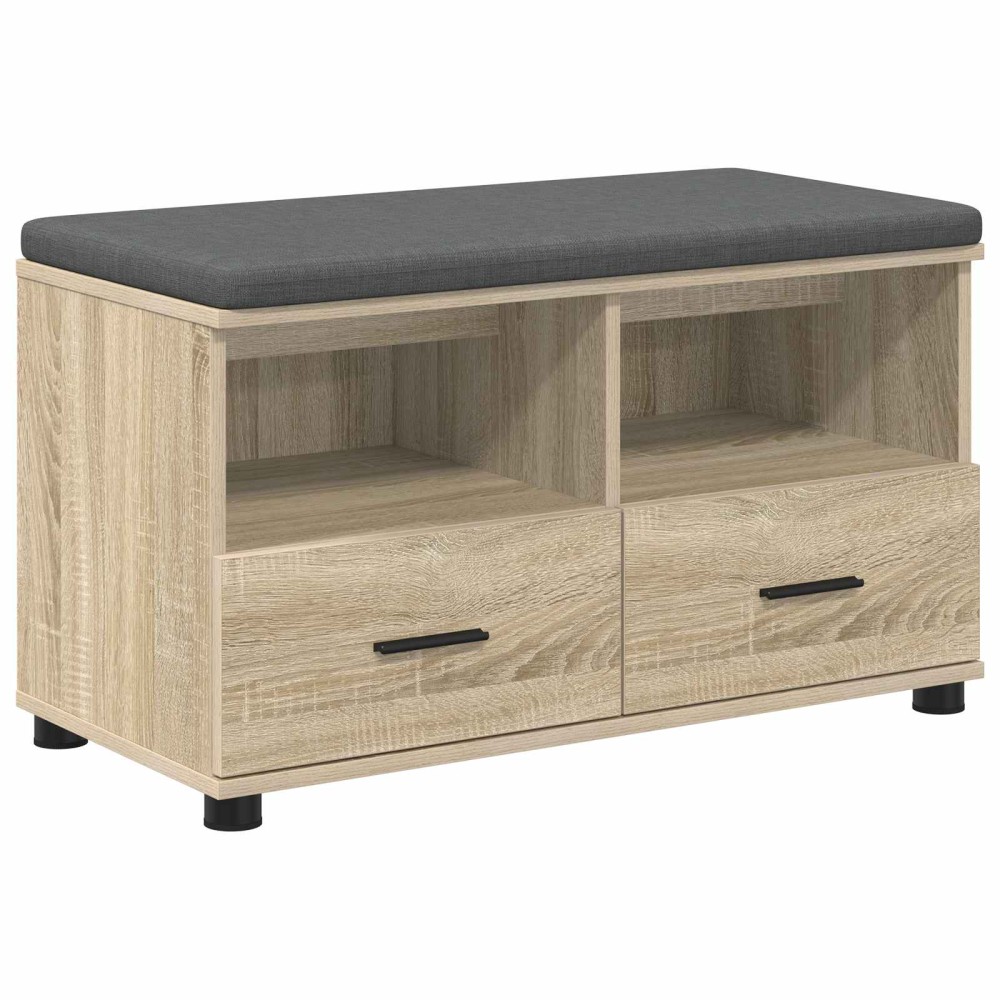 vidaXL Παγκάκι Χαλωρίου Δρύς Sonoma 80 x 38 x 46 εκ