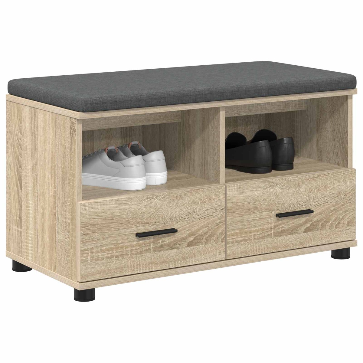 vidaXL Παγκάκι Χαλωρίου Δρύς Sonoma 80 x 38 x 46 εκ