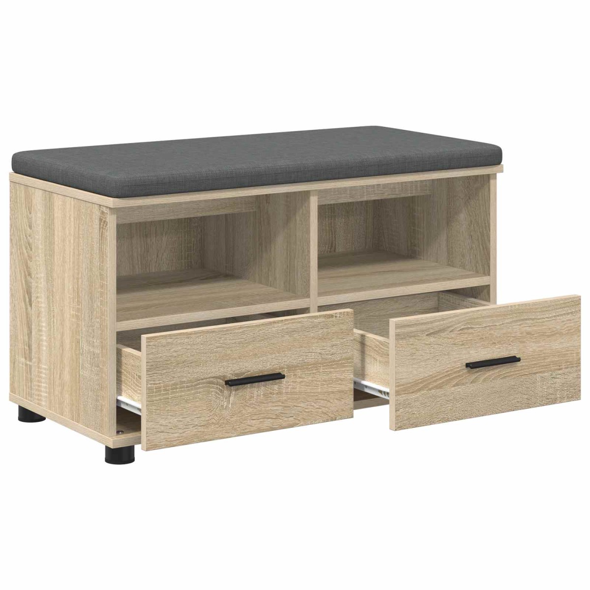 vidaXL Παγκάκι Χαλωρίου Δρύς Sonoma 80 x 38 x 46 εκ