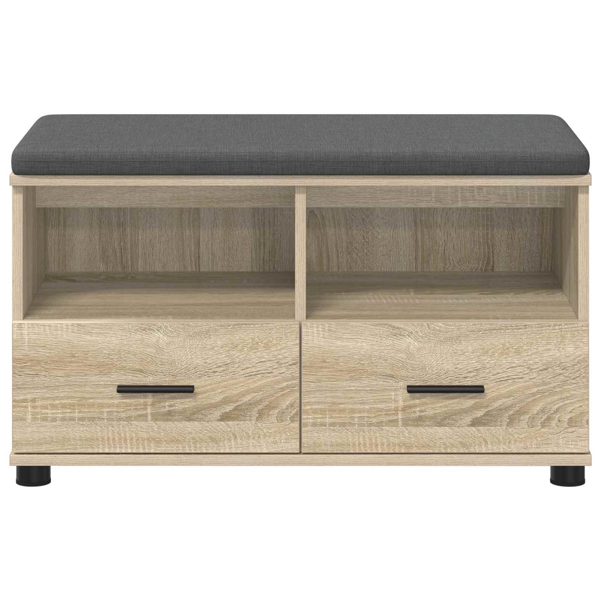 vidaXL Παγκάκι Χαλωρίου Δρύς Sonoma 80 x 38 x 46 εκ