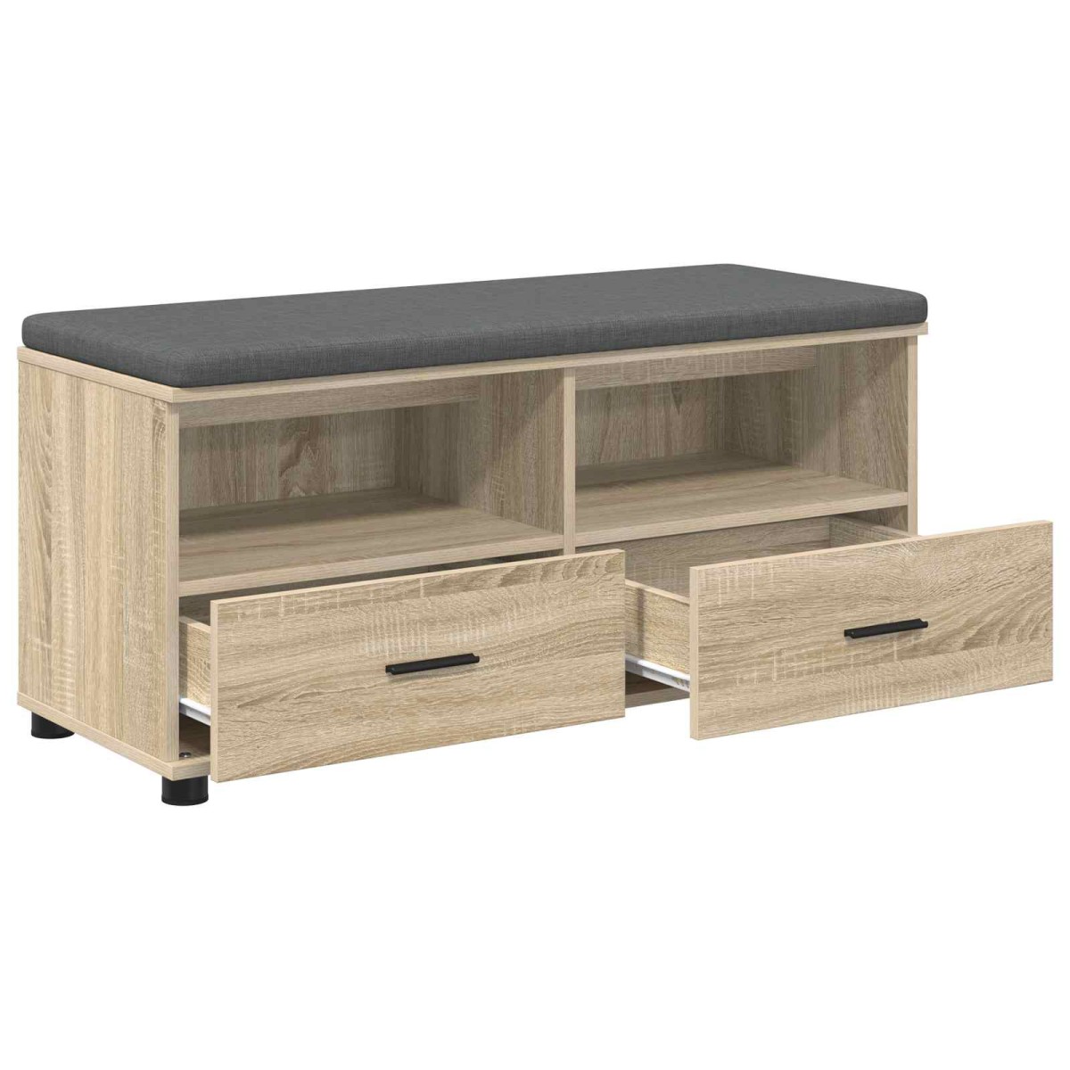 vidaXL Παγκάκι Χαλωρίου Δρύς Sonoma 100 x 38 x 46 εκ