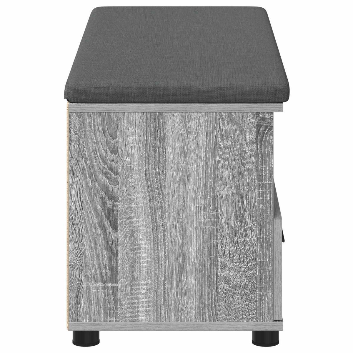 vidaXL Παγκάκι Χαλωρίου Γκρι Σονομά 100 x 38 x 46 εκ