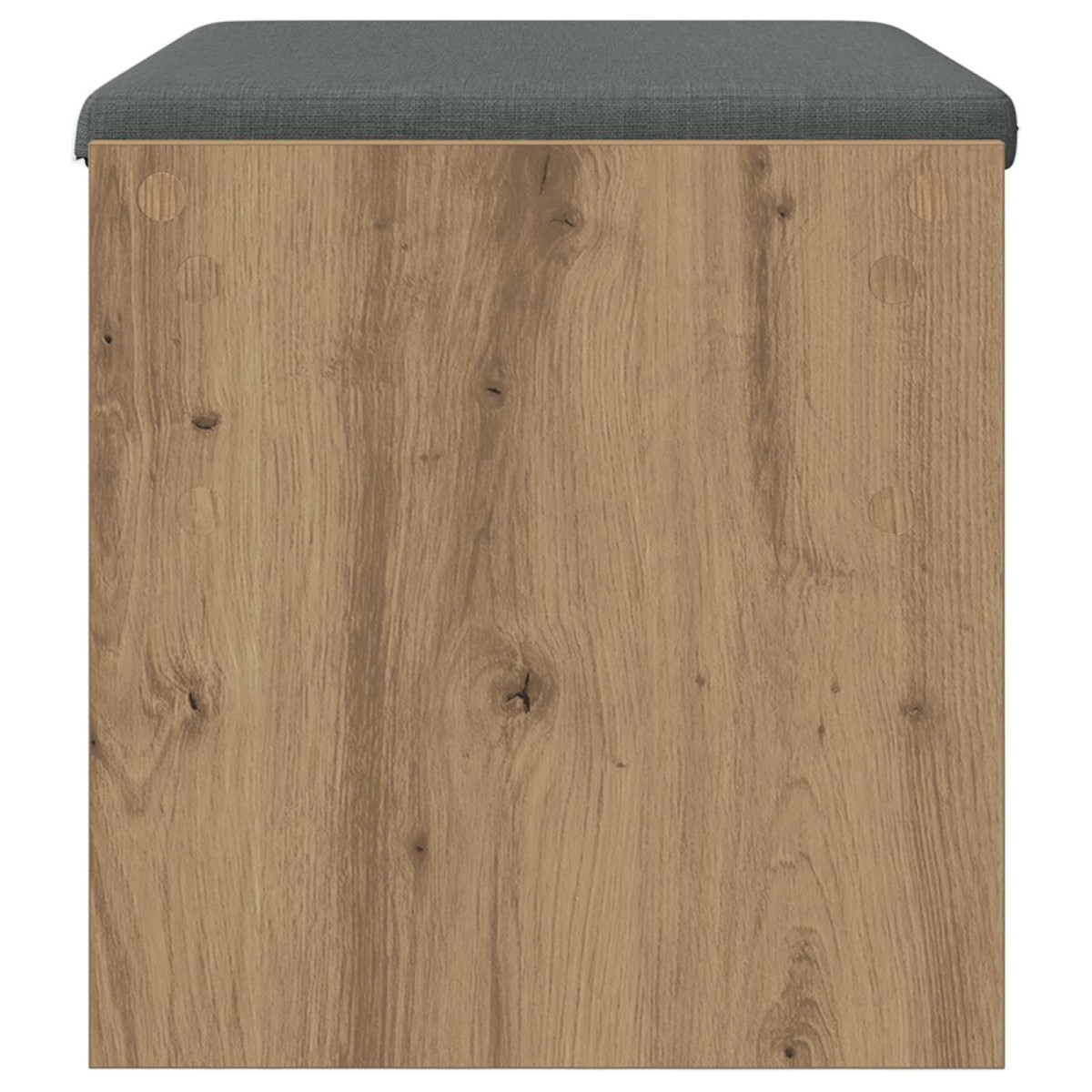 vidaXL Παγκάκι Χαλωρίου Artisan Oak 63 x 38 x 40 εκ