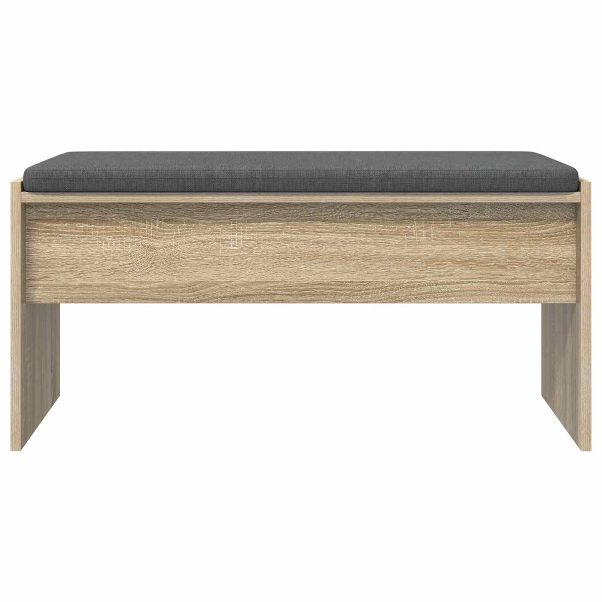 vidaXL Παγκάκι Χαλωρίου με μαξιλάρι Δρύς Sonoma 83 x 38 x 40 εκ