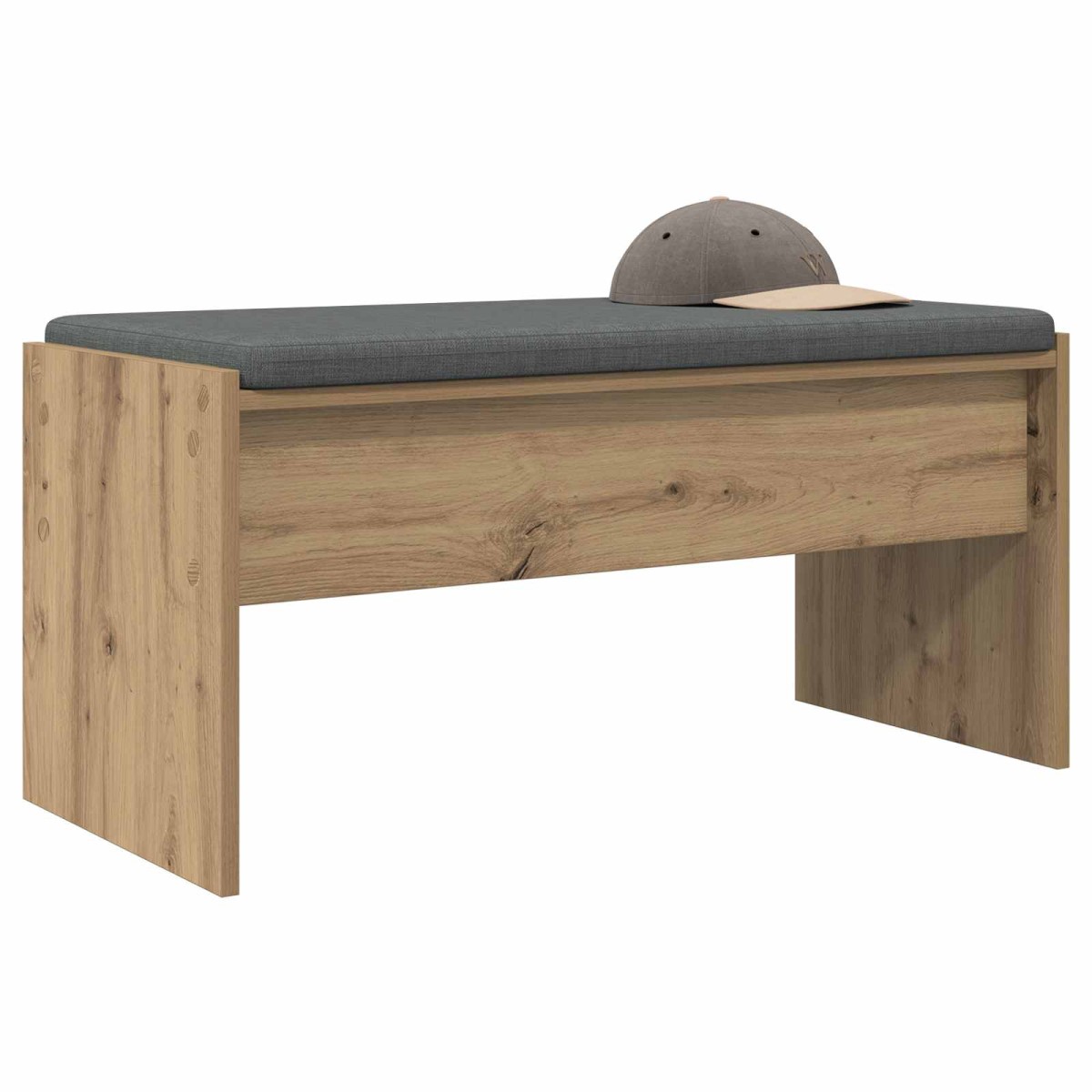 vidaXL Παγκάκι Χαλωρίου Artisan Oak 83 x 38 x 40 εκ