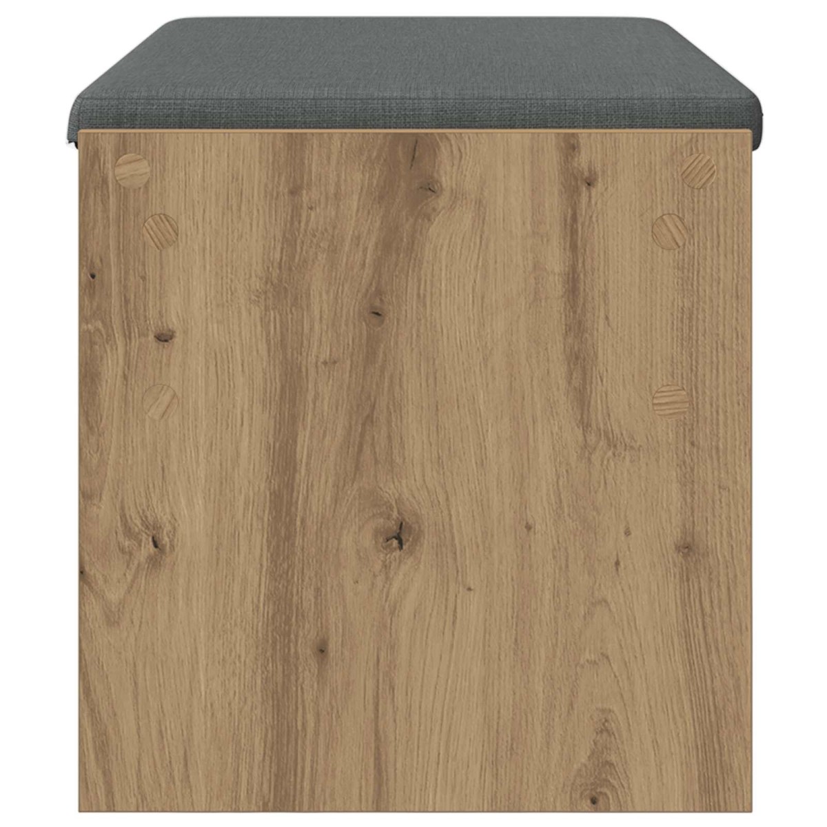 vidaXL Παγκάκι Χαλωρίου Artisan Oak 83 x 38 x 40 εκ