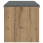 vidaXL Παγκάκι Χαλωρίου Artisan Oak 83 x 38 x 40 εκ