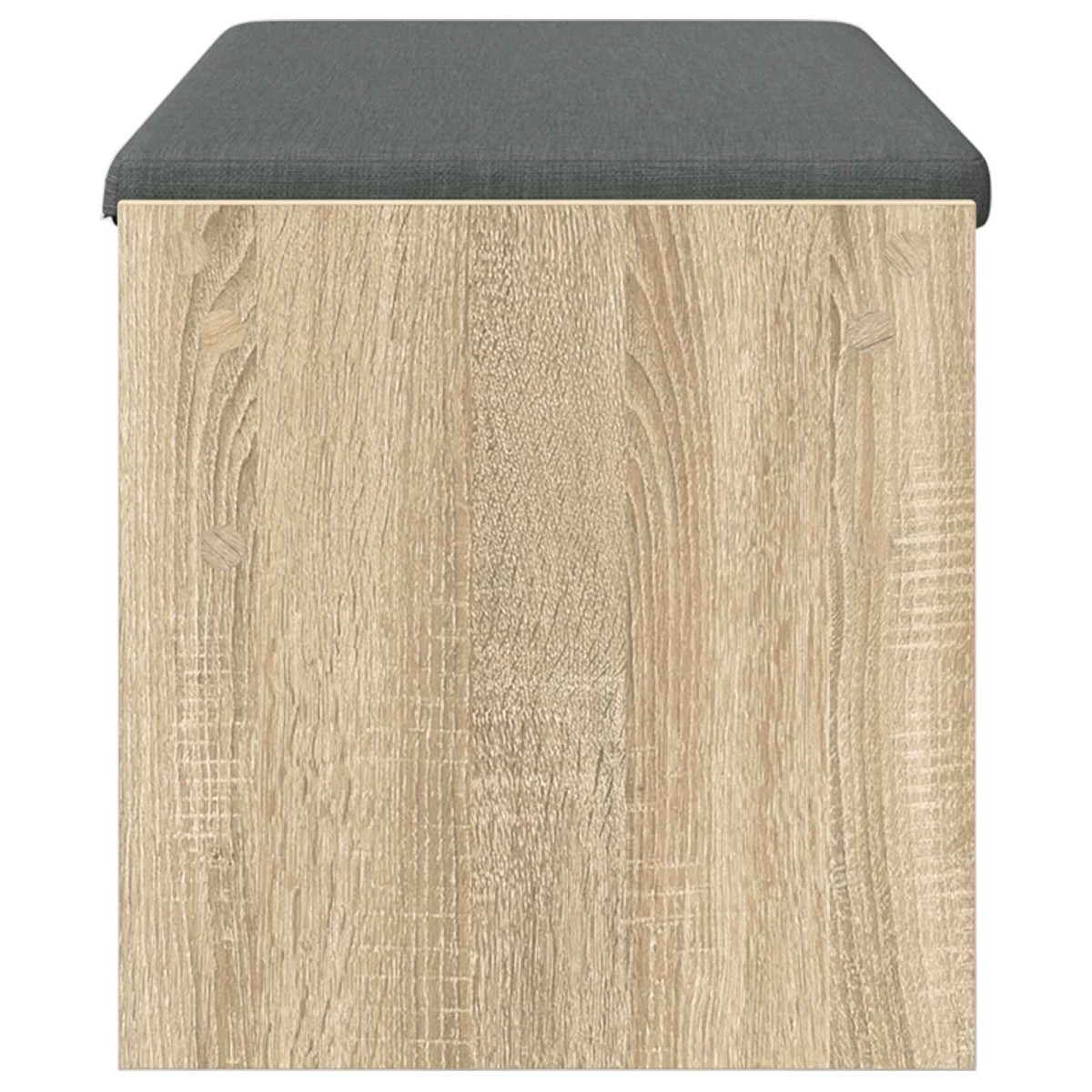 vidaXL Παγκάκι Χαλωρίου με μαξιλάρι Δρύς Sonoma 103 x 38 x 40 εκ