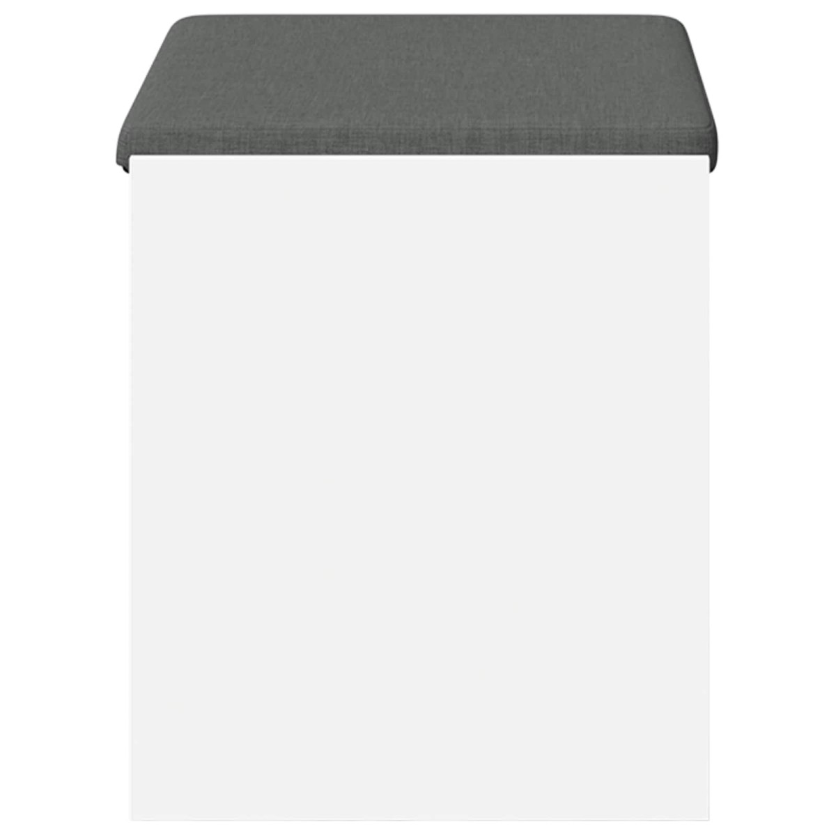 vidaXL Παγκάκι Χαλωρίου Λευκός 63 x 38 x 45 εκ