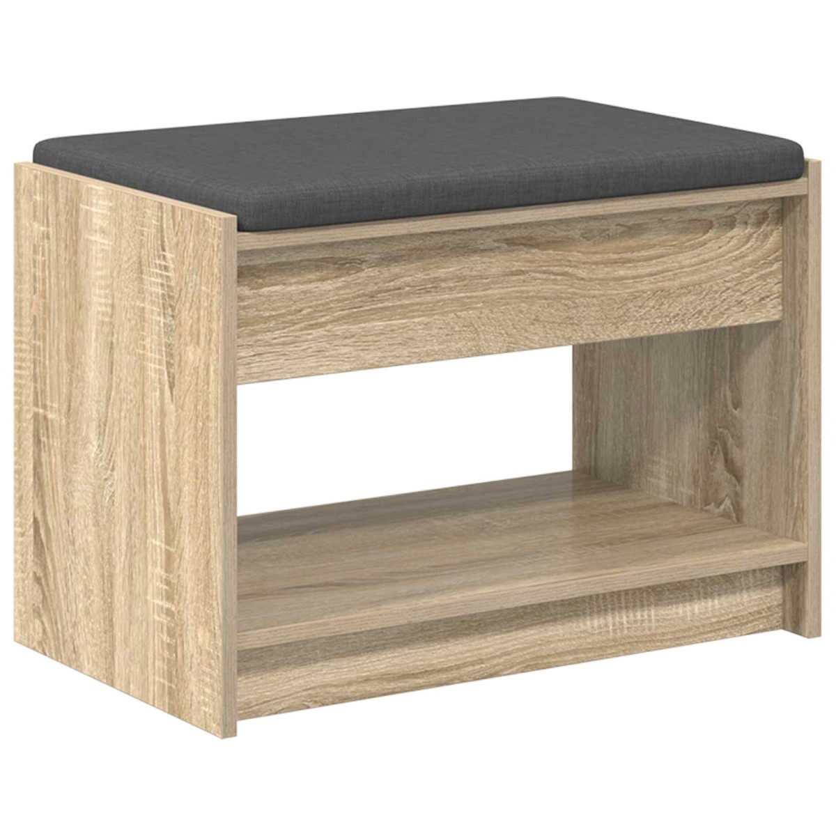 vidaXL Παγκάκι Χαλωρίου Δρύς Sonoma 63 x 38 x 45 εκ