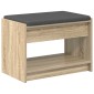 vidaXL Παγκάκι Χαλωρίου Δρύς Sonoma 63 x 38 x 45 εκ