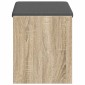 vidaXL Παγκάκι Χαλωρίου Δρύς Sonoma 63 x 38 x 45 εκ