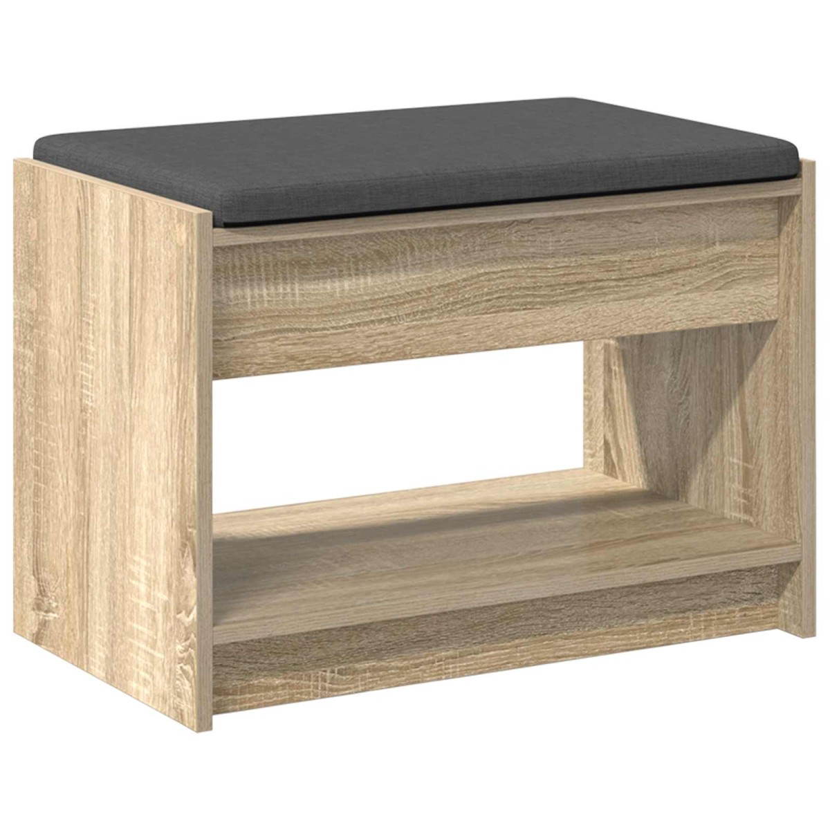 vidaXL Παγκάκι Χαλωρίου Δρύς Sonoma 63 x 38 x 45 εκ