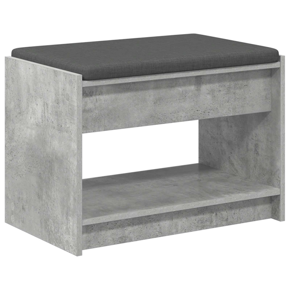 vidaXL Παγκάκι Χαλωρίου Σκυρόχρωμο Γκρι 63 x 38 x 45 εκ