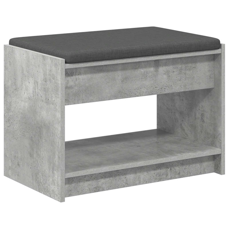 vidaXL Παγκάκι Χαλωρίου Σκυρόχρωμο Γκρι 63 x 38 x 45 εκ