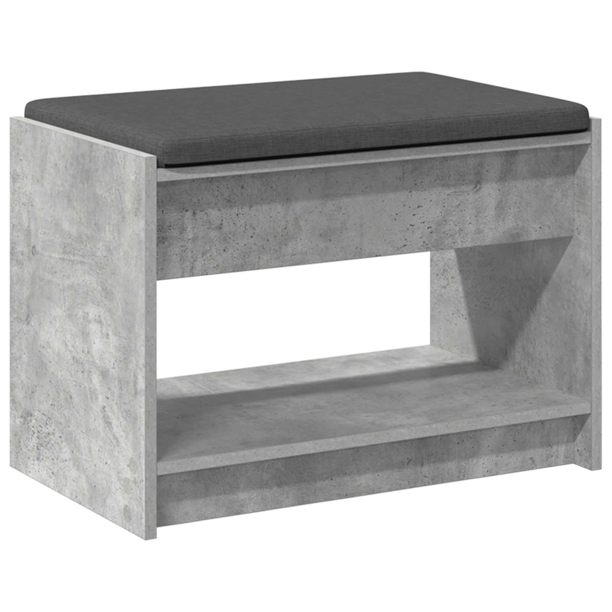 vidaXL Παγκάκι Χαλωρίου Σκυρόχρωμο Γκρι 63 x 38 x 45 εκ