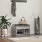 vidaXL Παγκάκι Χαλωρίου Σκυρόχρωμο Γκρι 63 x 38 x 45 εκ