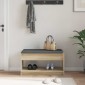 vidaXL Παγκάκι Χαλωρίου Δρύς Sonoma 83 x 38 x 45 εκ