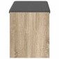 vidaXL Παγκάκι Χαλωρίου Δρύς Sonoma 83 x 38 x 45 εκ