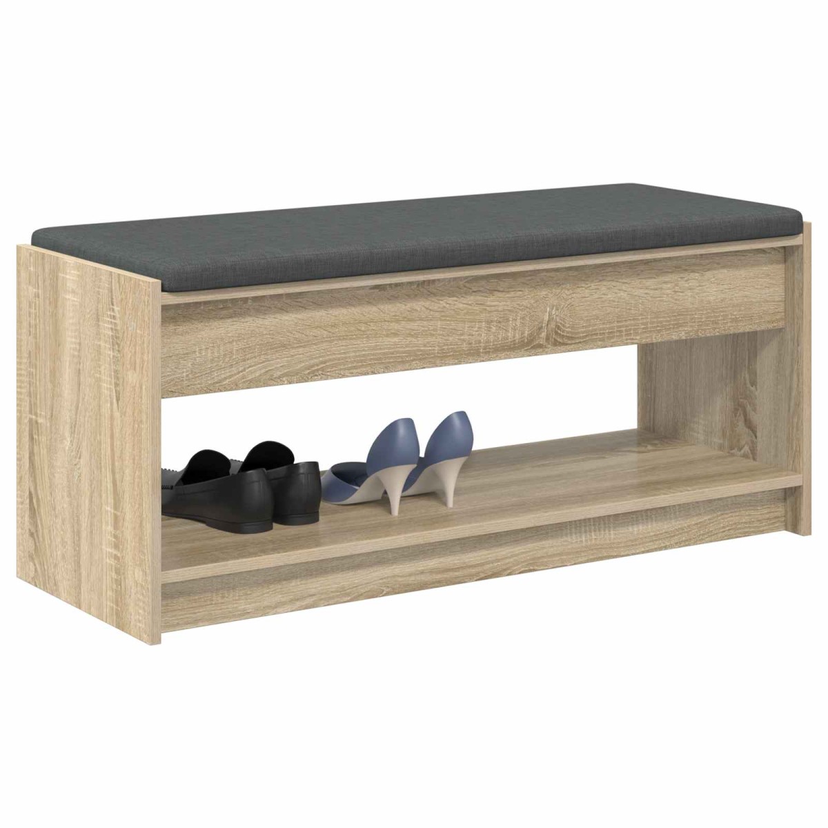 vidaXL Παγκάκι Χαλωρίου Δρύς Sonoma 103 x 38 x 45 εκ
