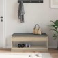 vidaXL Παγκάκι Χαλωρίου Δρύς Sonoma 103 x 38 x 45 εκ