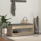 vidaXL Παγκάκι Χαλωρίου Δρύς Sonoma 103 x 38 x 45 εκ