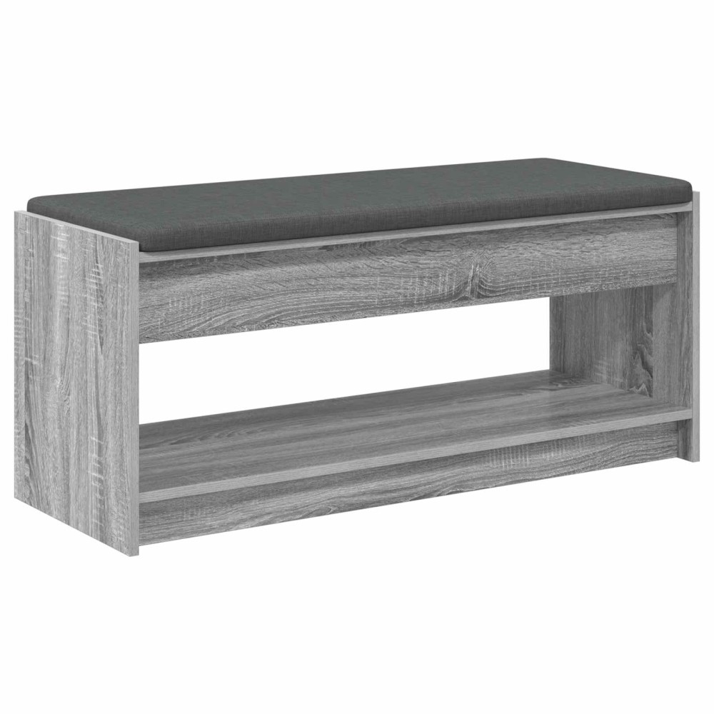 vidaXL Παγκάκι Χαλωρίου Γκρι Σονομά 103 x 38 x 45 εκ
