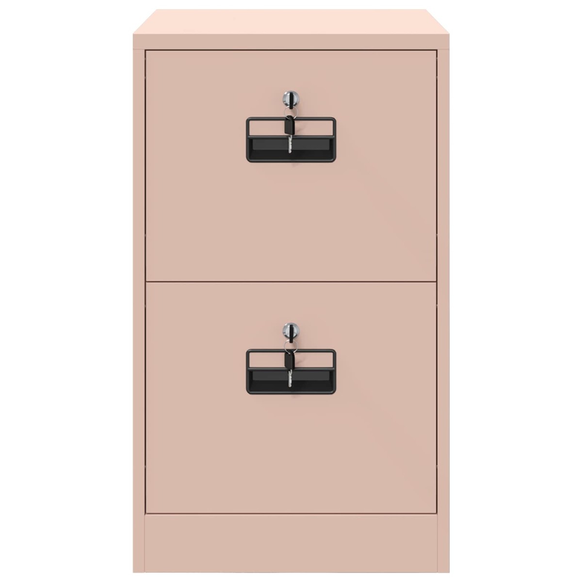 vidaXL Ντουλάπα Αρχείων Ροζ 44 x 50 x 74,5 εκ Ψυχρής Έλασης Χάλυβας