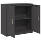 vidaXL Ντουλάπι αποθήκευσης Μαύρο 90 x 40 x 90 cm Ατσάλι