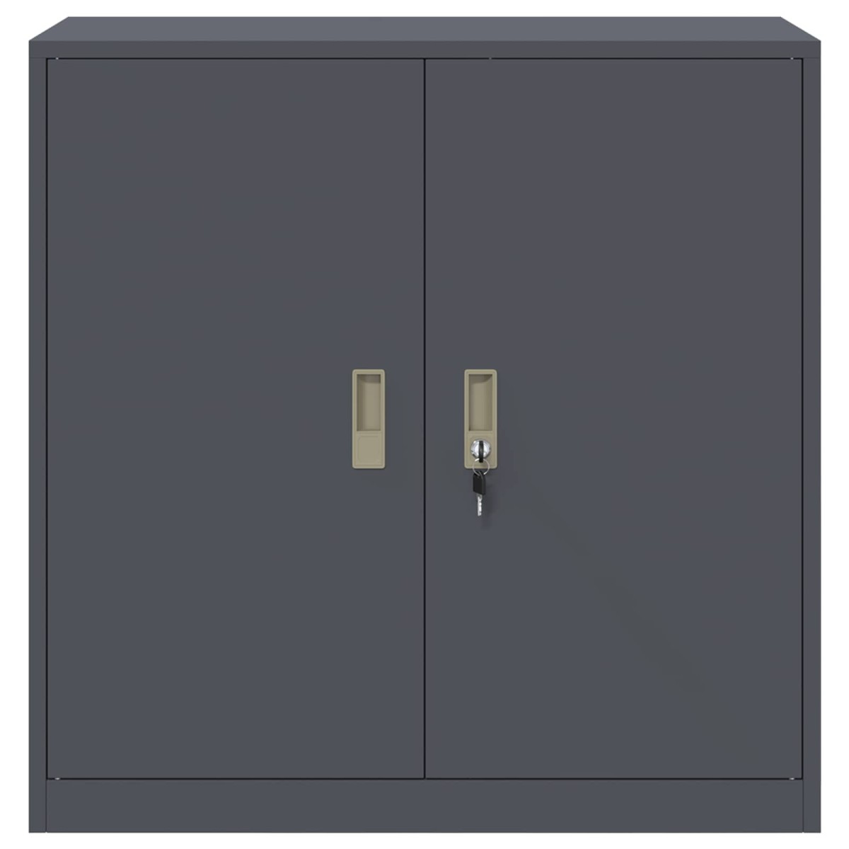 vidaXL Ντουλάπι αποθήκευσης Ανθρακί 90 x 40 x 90 cm Ατσάλι