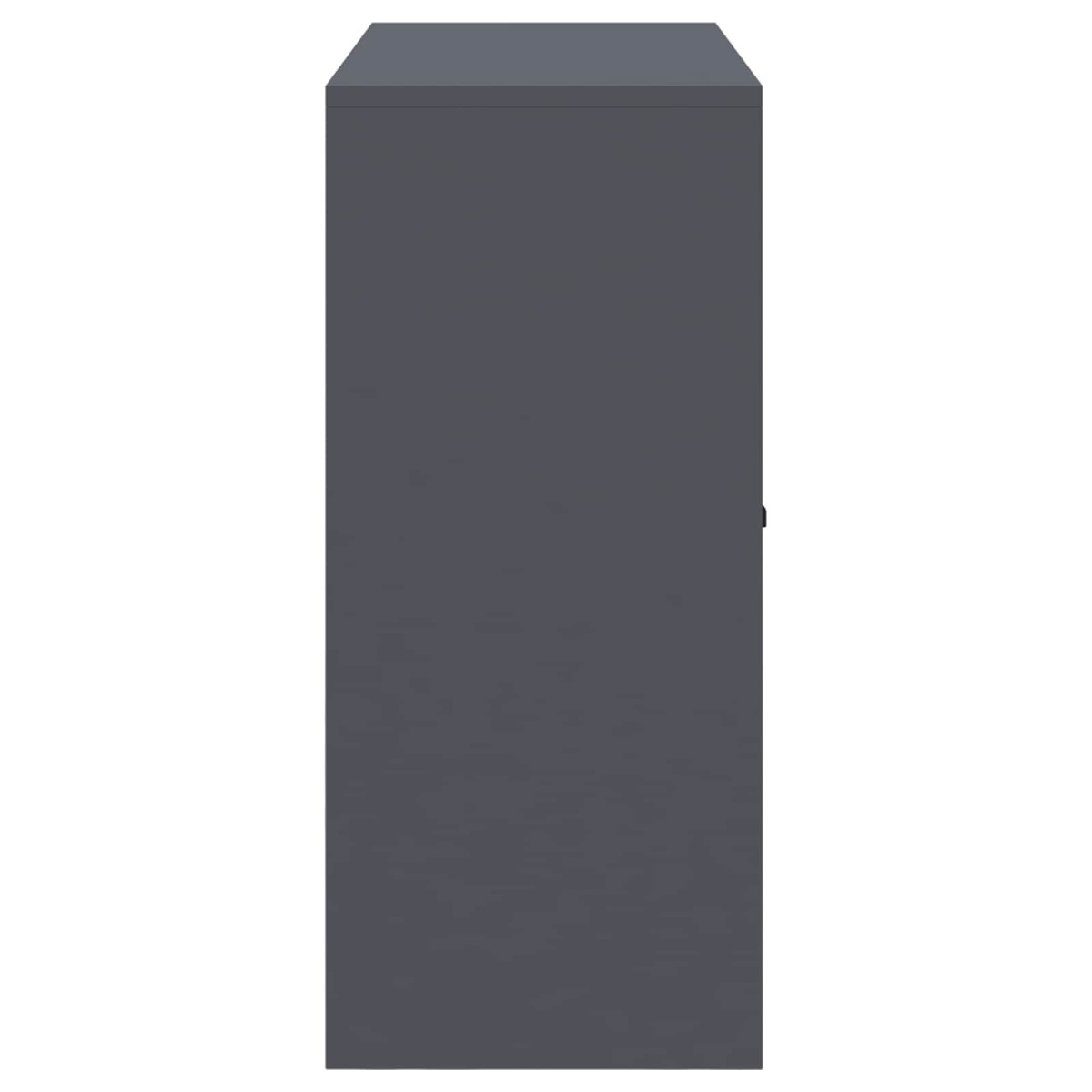 vidaXL Ντουλάπι αποθήκευσης Ανθρακί 90 x 40 x 90 cm Ατσάλι