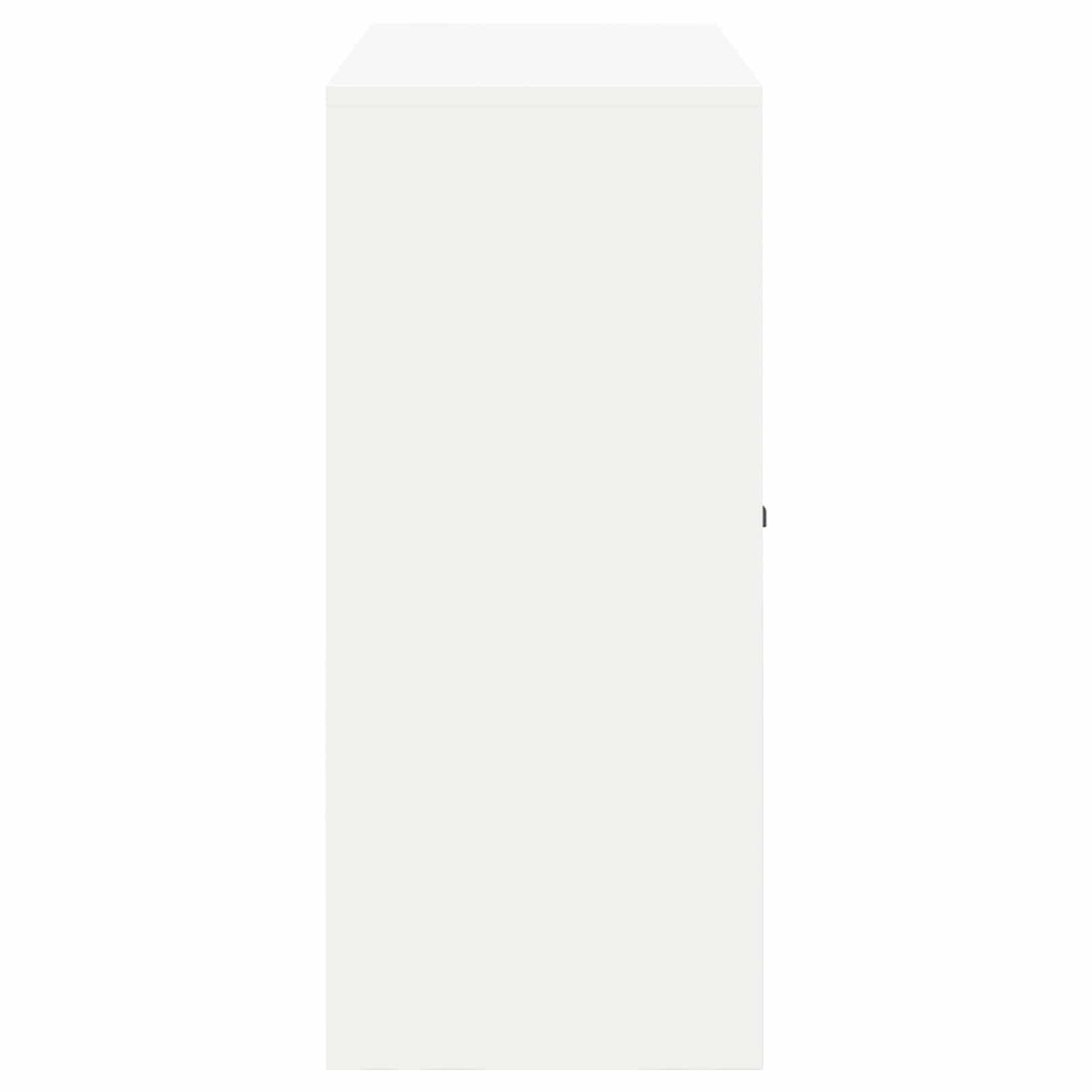 vidaXL Ντουλάπι αποθήκευσης Λευκός 90 x 40 x 90 cm Ατσάλι