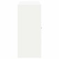 vidaXL Ντουλάπι αποθήκευσης Λευκός 90 x 40 x 90 cm Ατσάλι