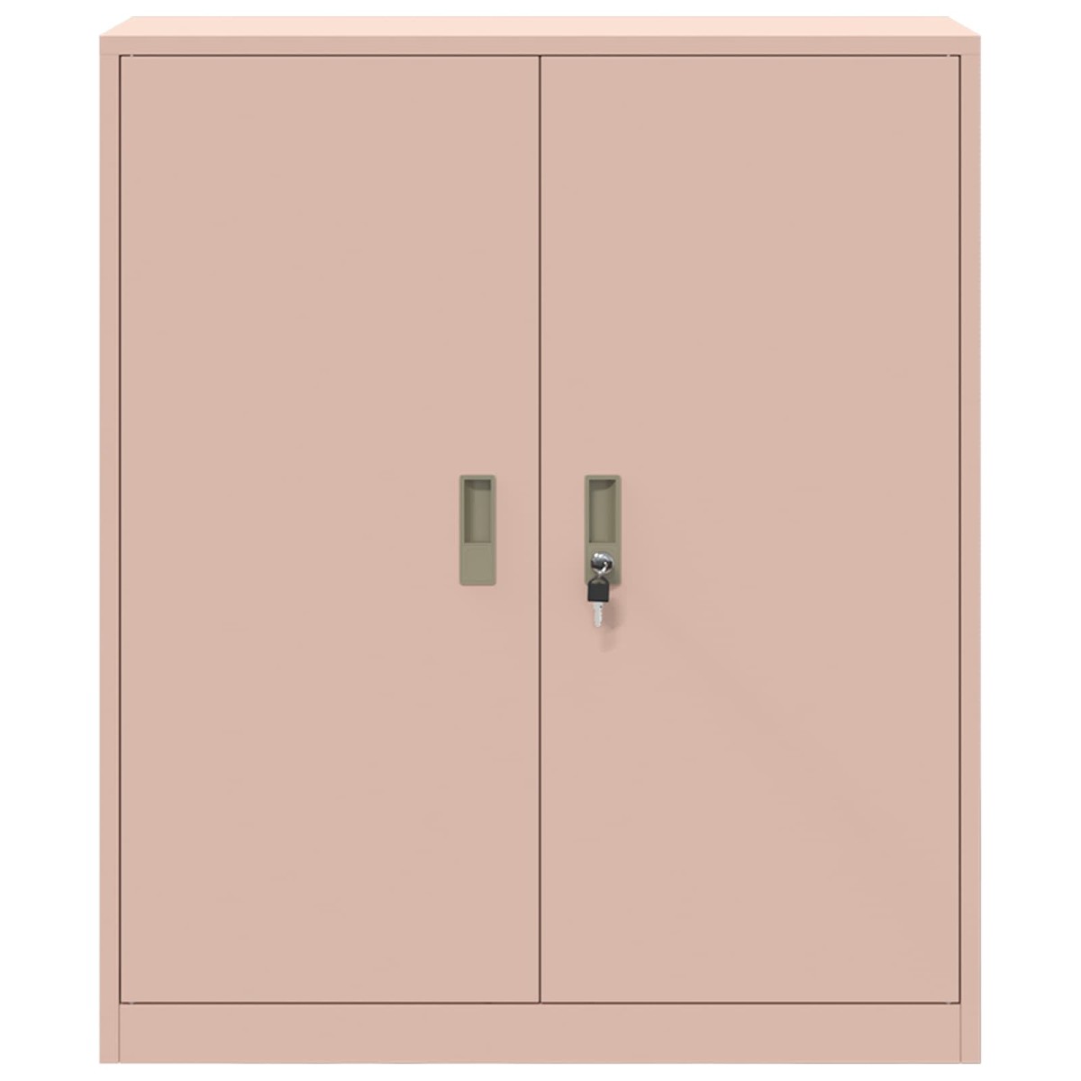 vidaXL Ντουλάπι αποθήκευσης Ροζ 90 x 40 x 105 cm Ατσάλι