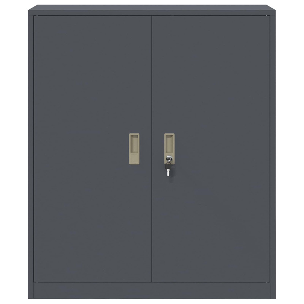 vidaXL Ντουλάπι αποθήκευσης Ανθρακί 90 x 40 x 105 cm Ατσάλι