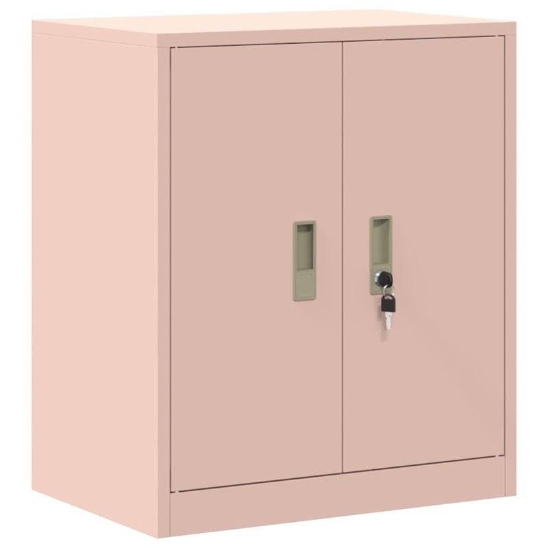 vidaXL Ντουλάπι αποθήκευσης Ροζ 60 x 40 x 70 εκ. Ατσάλι