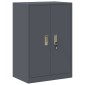 vidaXL Ντουλάπι αποθήκευσης Ανθρακί 60 x 40 x 90 cm Ατσάλι