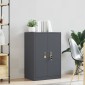 vidaXL Ντουλάπι αποθήκευσης Ανθρακί 60 x 40 x 90 cm Ατσάλι