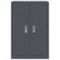 vidaXL Ντουλάπι αποθήκευσης Ανθρακί 60 x 40 x 90 cm Ατσάλι